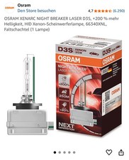 OSRAM XENARC NIGHT BREAKER LASER D3S