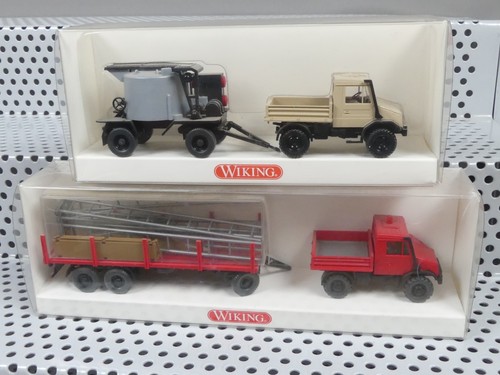 Wiking baustelle unimog - baustelle,