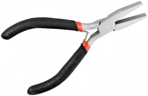 Flachzange halbrund 125 - , mm