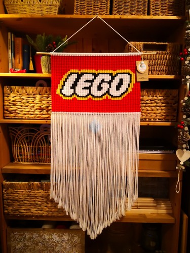 Lego makramee wandbehang - makramee,