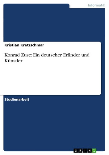 Konrad zuse ein deutscher - konrad,