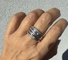 Breiter Bandring 925 Silber