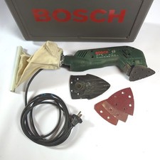 Bosch PDA 240 E 240 W Deltaschleifer Schleifmaschine mit Koffer und Staubfänger