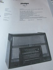 Schaltplan N Radio Philips 990 A, 1939
