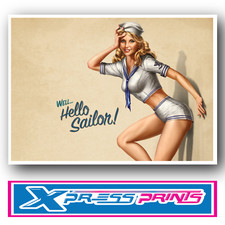 Vintage Sexy Pin Up Girl