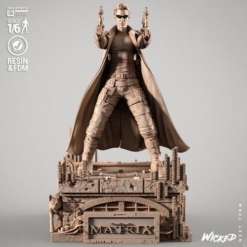 Neo the matrix 3d - -,