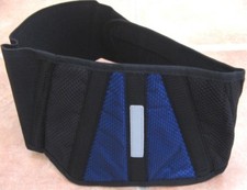 Nierengürtel schwarz-blau