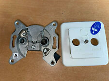 SCHWAIGER Antennen Richtkopplerdose-Einsatz+Abdeckrahmen Set (SAT- und Antenne)