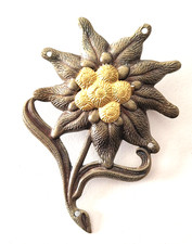 Kappenabzeichen  Edelweiss