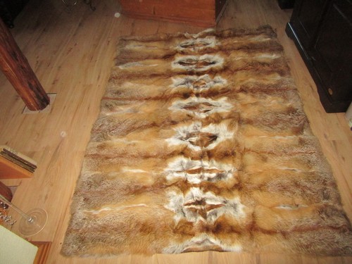 Rotfuchs felldecke echtfell - rotfuchs, felldecke_echtfell