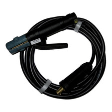 CONZELMANN Gummi Schweißkabel-Set Elektrodenhalter Kabel 5m 200A 10-25qmm 