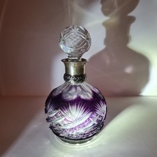 Alt Jugendstil Kristall Parfum
