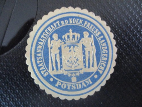 Siegelmarke - ,