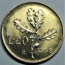 Italia /Italien 20 Lire 1958 R