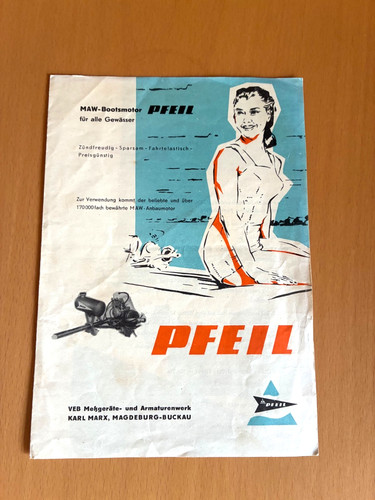 Maw bootsmotor pfeil - bootsmotor,