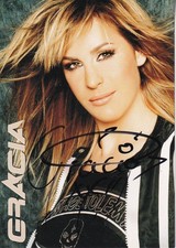 Autogramm - Gracia Baur - DSDS
