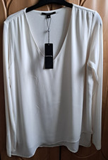 NEU! Comma Blusenshirt Longsleeve Shirt Gr. 38 ecru NP 59,99€