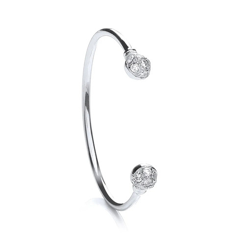 Torque armreif sterling silber - armreif,