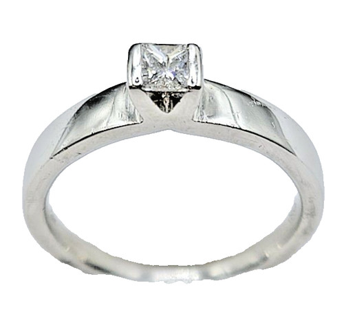 Platin prinzessschliff diamant - platin,