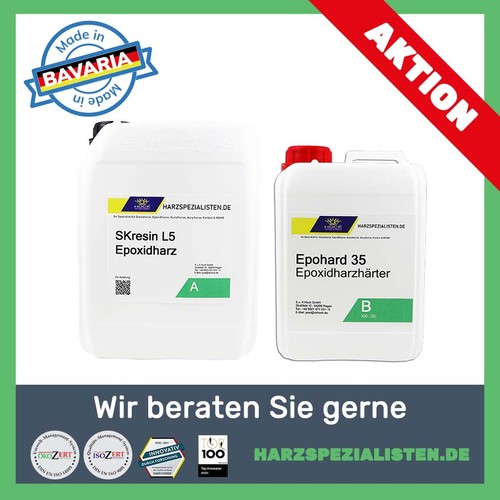 Epoxidharz set farblos - kg,