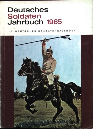 Deutsches soldatenjahrbuch - deutsches,