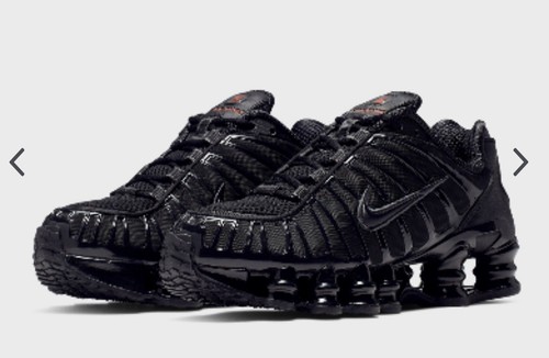 Nike shox black metallic - shox, tl