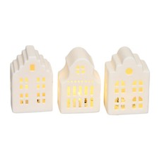 3tlg. Lichterhaus MICHEL weiß