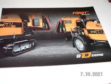 FÖRST HOLZHÄCKSLER 8D-SERIE PROSPEKT BROSCHÜRE 6 SEITEN RAR !