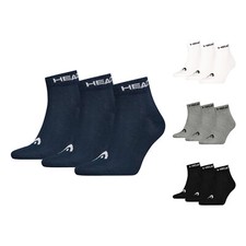 12 Paar HEAD Herren Damen Quarter Socken Sportsocken All Sports Training Socks