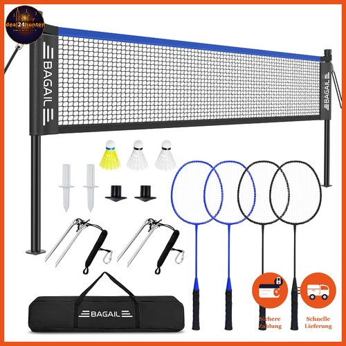 Badmintonnetz set 1 55m - 6,1m, x