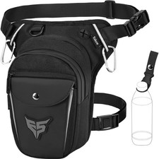 Eshow Beintasche Motorrad Wandertasche Radfahrertasche schwarz