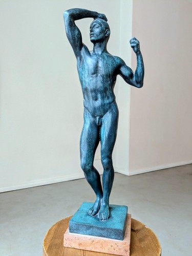 Bronze skulptur auguste - bronze,