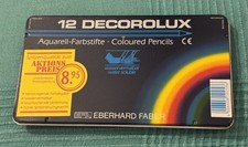 Eberhard Faber Decorolux Aquarellfarbe 12er Set (70er Jahre) Vintage 