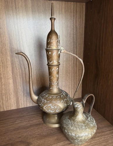 Messing kanne und flasche - und, flasche,