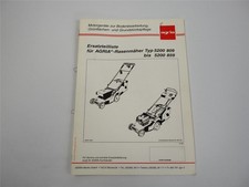 Agria 5200 809 bis 859
