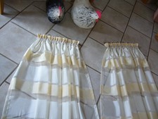 Gardinen Stores  Voile Vorhang Dekoschals Kräuselband Gardienenringe Transparent