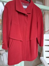 MARCONA Cashmere Longjacke/Mantel, rot, 23