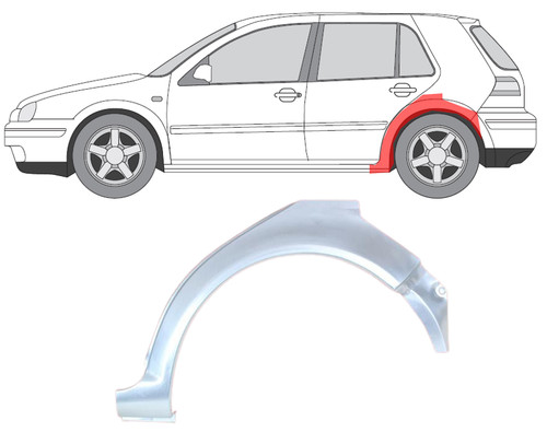 Für volkswagen golf 1997 - volkswagen, 4