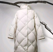 ZARA 🤍 LIMITED EDITION MANTEL DAUNENMANTEL STEPPMANTEL PUFFER OFFWHITE oversize