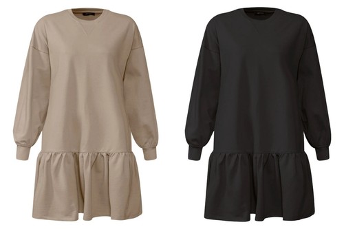 Esmara sweat kleid lange - sweat,