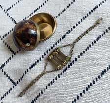 Hippie Boho Armband Handmade Messing Asiatisch Indonesien Messing Schmuckdose