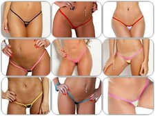 SeXy Brazilian Bikini Hose Micro String Tanga Thong Mini Slip G-String XS S