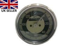 Tachometer 0 - 120 Mph Metallgehäuse Passend Für BMW R25 R26 Oldtimer Motorräder