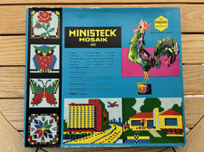 Ministeck Mosaik 410 Prestofix Steckspiel - aus den 70 ger Jahren