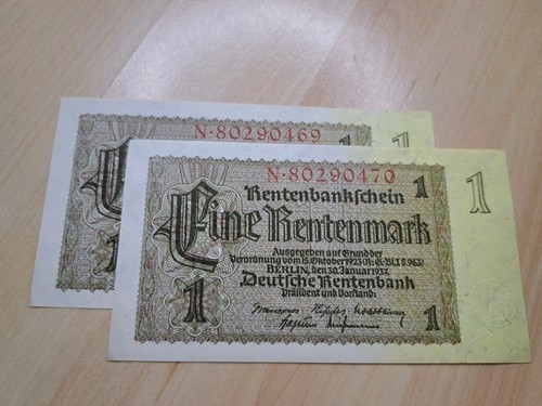 Rentenmark rentenbankschein - 1,