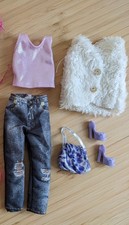 Barbie Outfit Puppen Kleidung Kleider Accessoires Schuhe Set