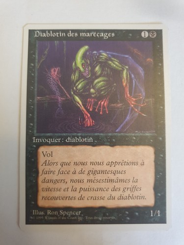Magic card sumpfteufel - magic,