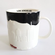 STARBUCKS ©2012 . City Mug Relief LOS ANGELES Collector Series . USA Tasse Welt