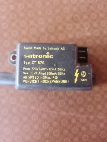 Satronic 870 zündtrafo - satronic,