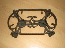 Großes  massives Schmiedeeisernes Stövchen , RECHAUD Warmhalteplatte